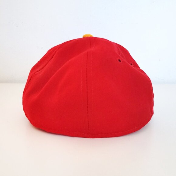 Vintage Sports pecialties NFL Kansas City Chiefs 100% Wool Made in Korea - 7 3/8 - Picture 2 of 9